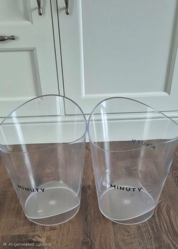 Large clear acrylic ice - large,