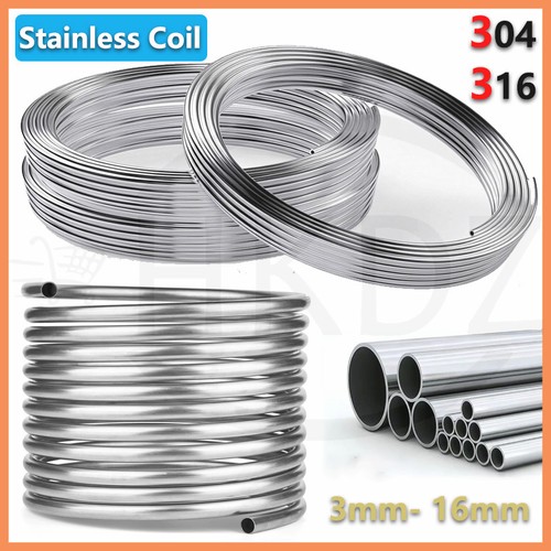 Stainless steel coil ø6 - steel, Ø6-16mm