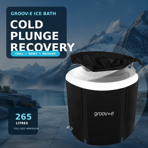 Groov portable ice bath tub - groov-e,